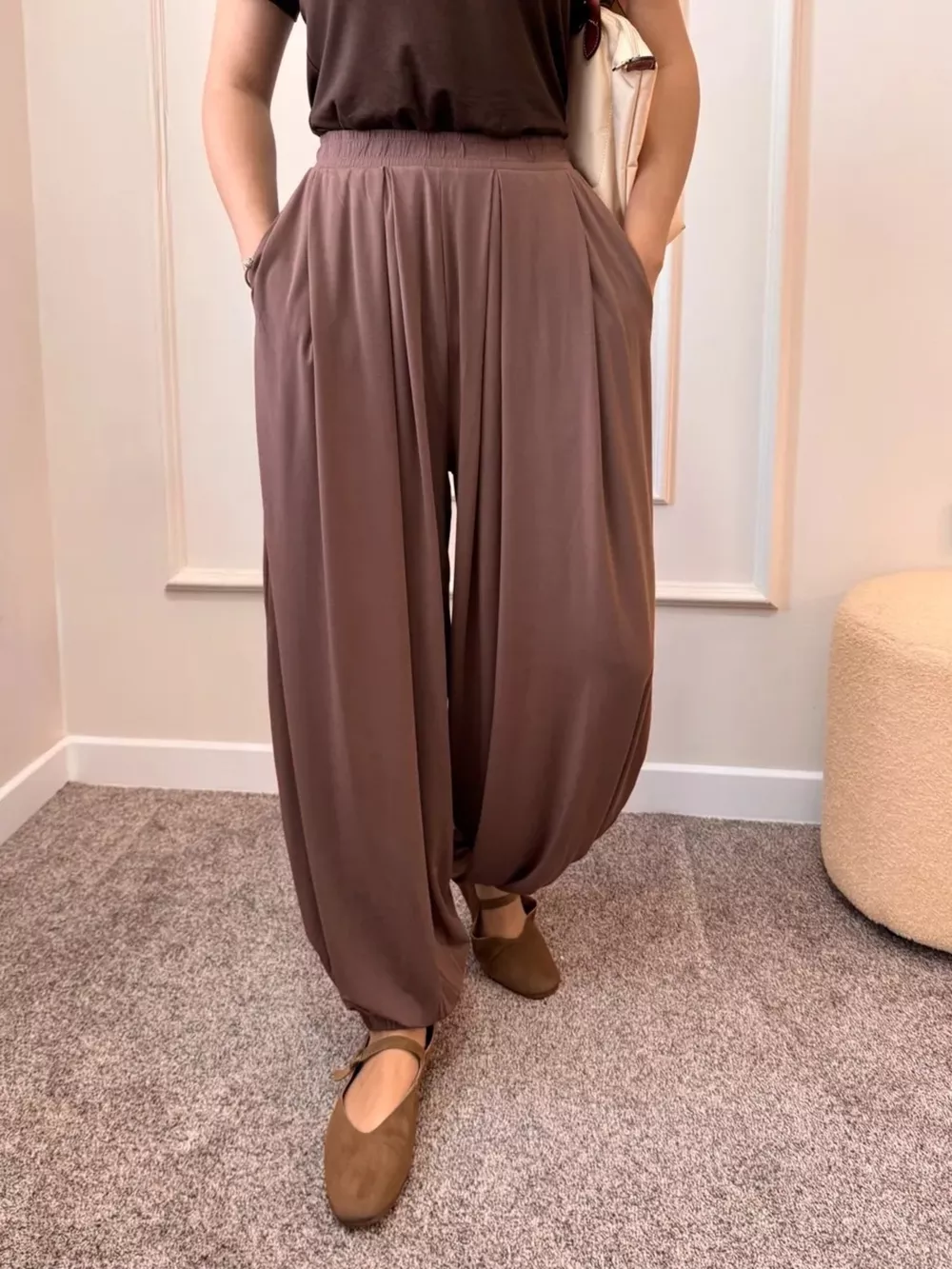 High-Waisted Wide-Leg Pants, image 8