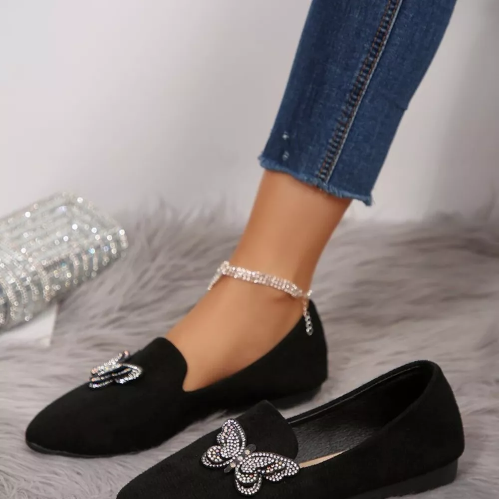 Butterfly Decor Slip-Ons, image 8