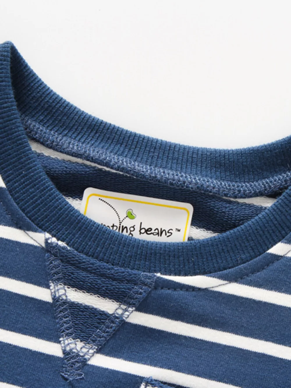 Children's Striped T-Shirt & Dinosaur Print Shorts Set, image 3