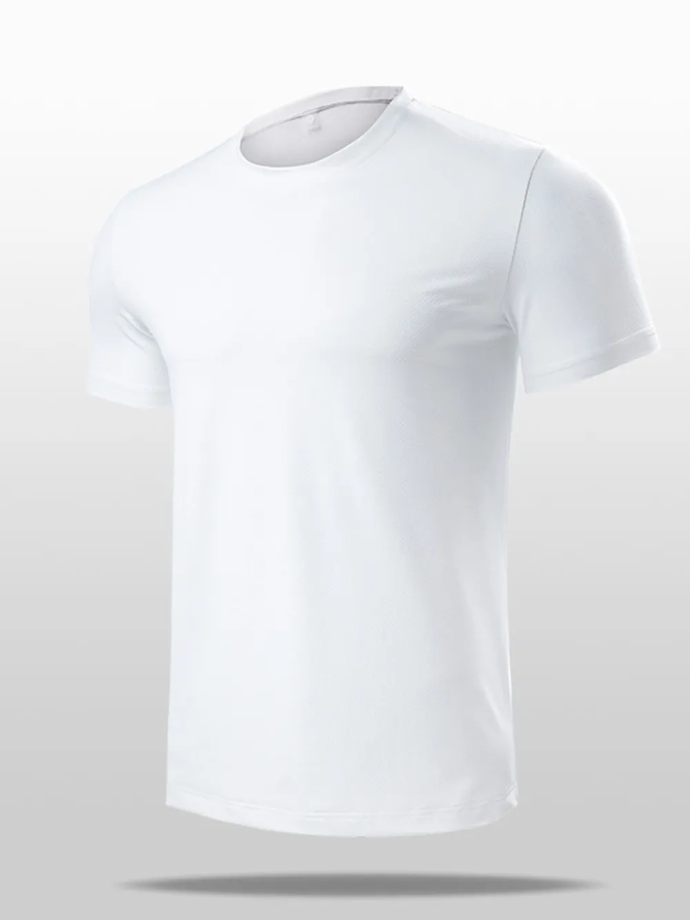 Men's Round Neck Short Sleeve Active T-Shirt, image 4