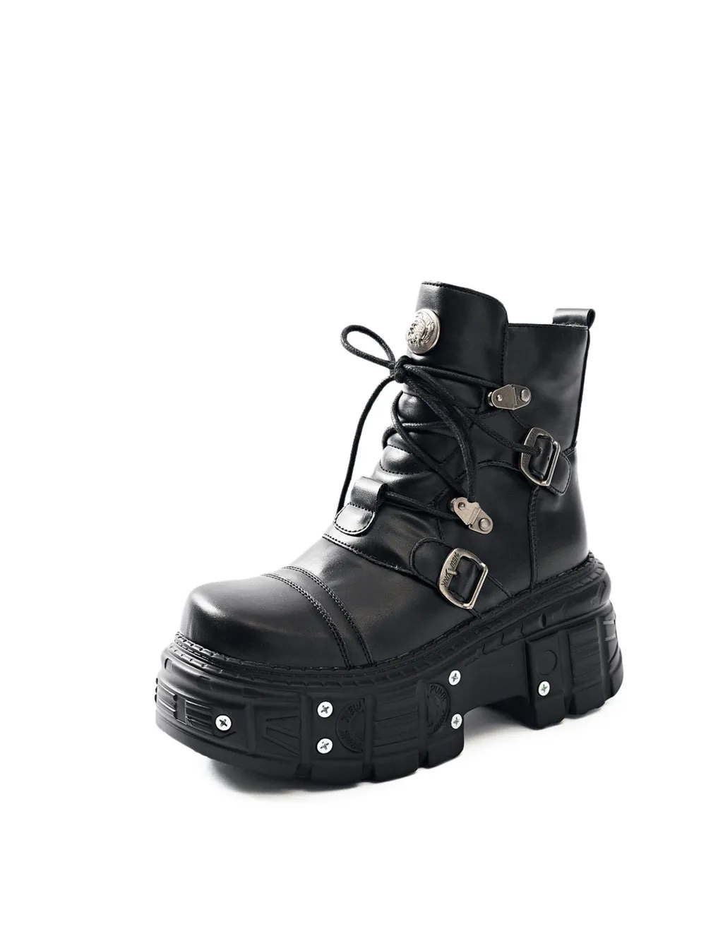 Lace Up Platform Boots, image 5
