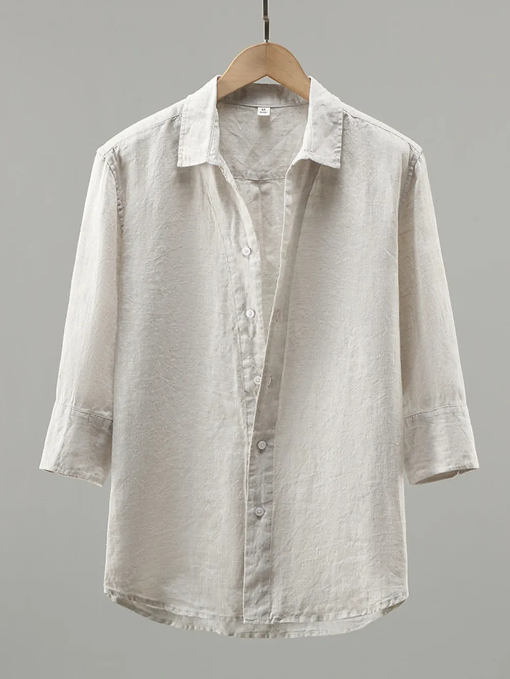 Men's Plus Size Button Up Long Sleeve Shirt