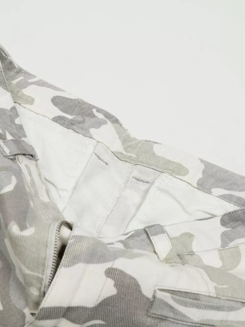 Men's Camouflage Wide-Leg Cargo Pants, image 5