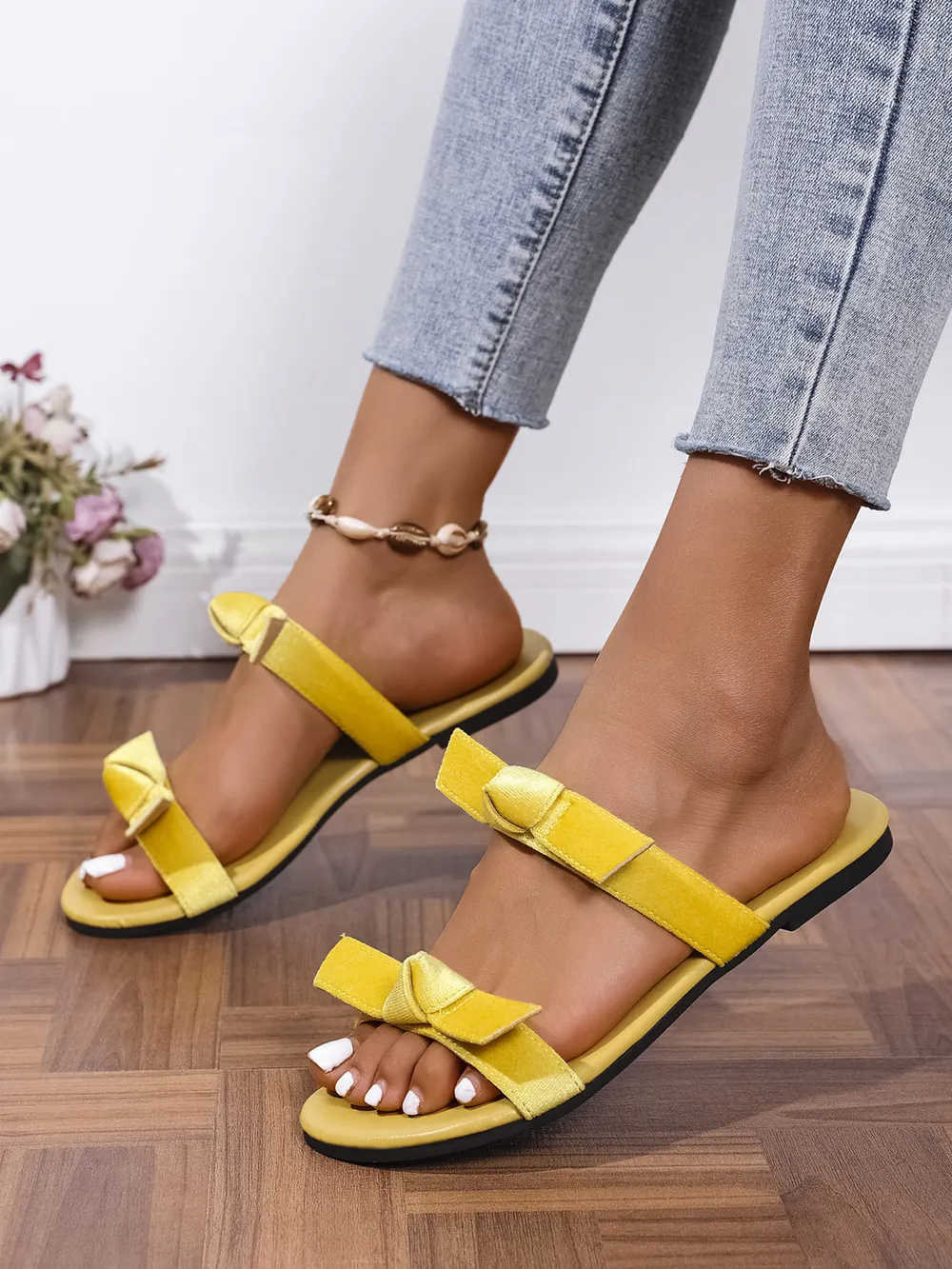 Double Strap Flat Sandals, image 11