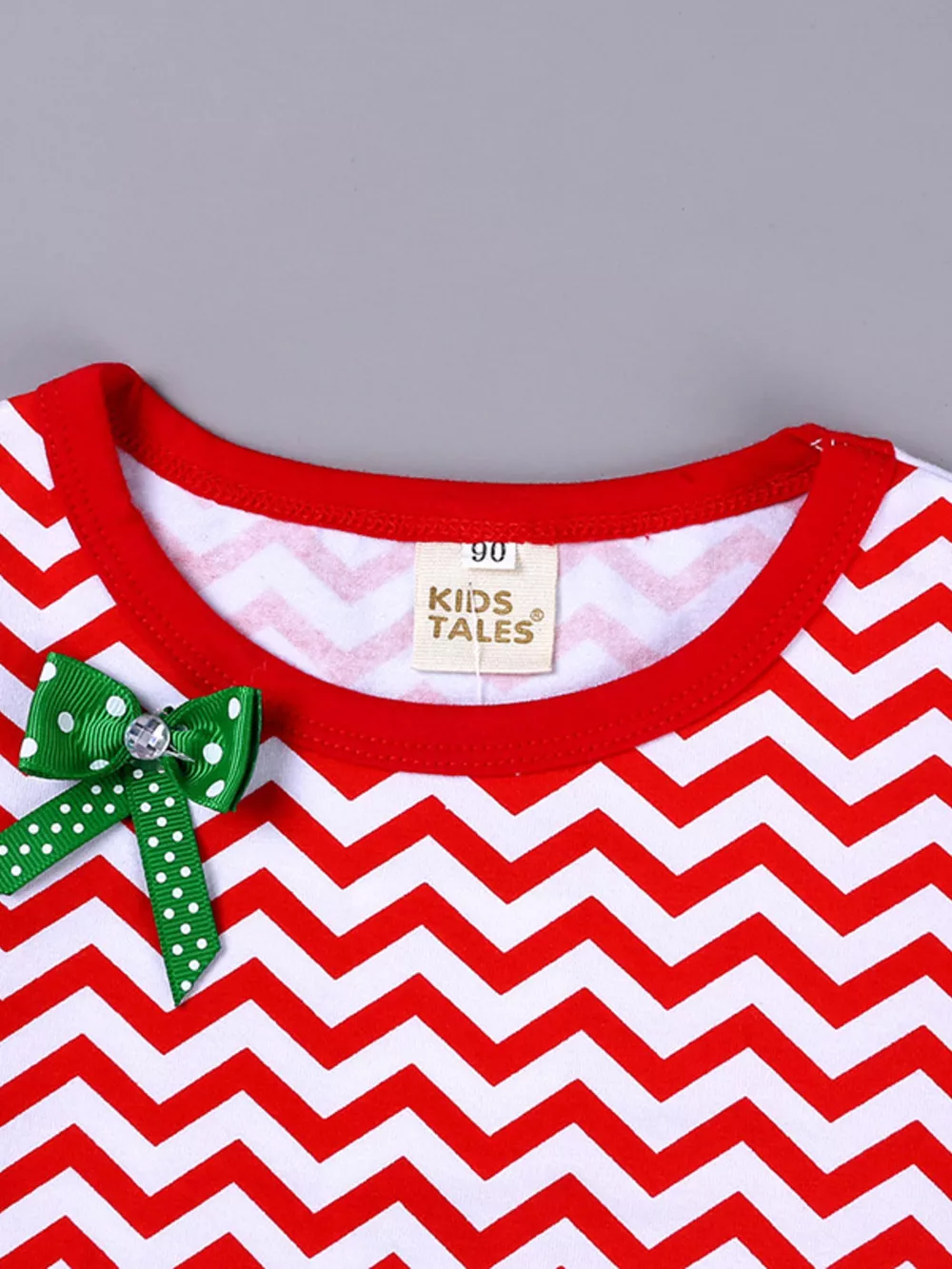Children's Christmas Santa Long Sleeve Dress, image 3