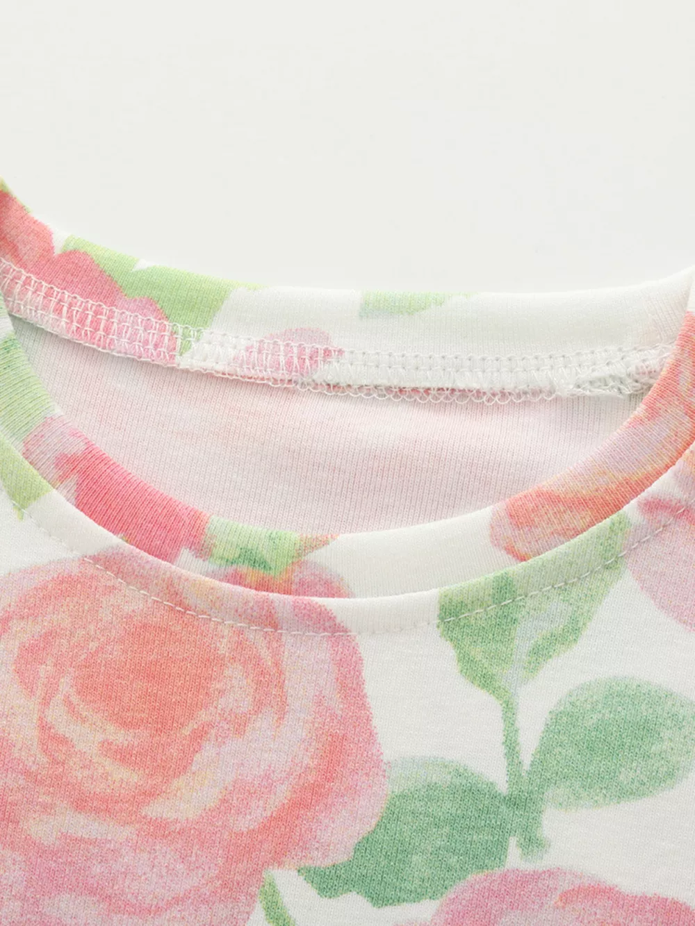 Children's Floral Print Tulle Dress, image 4
