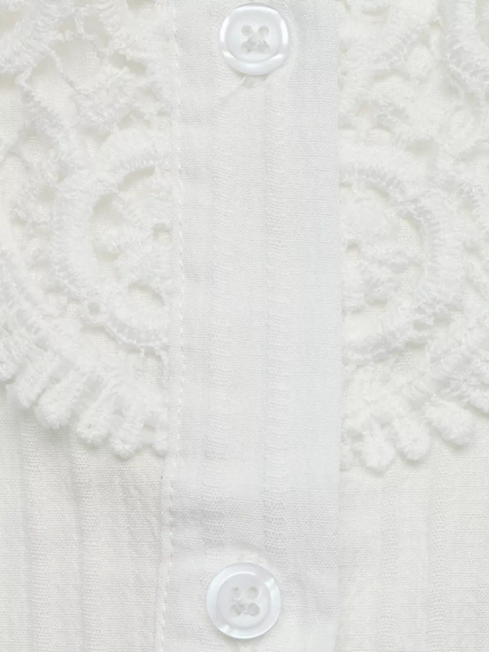 Lace Detail Long Sleeve Shirt, image 7