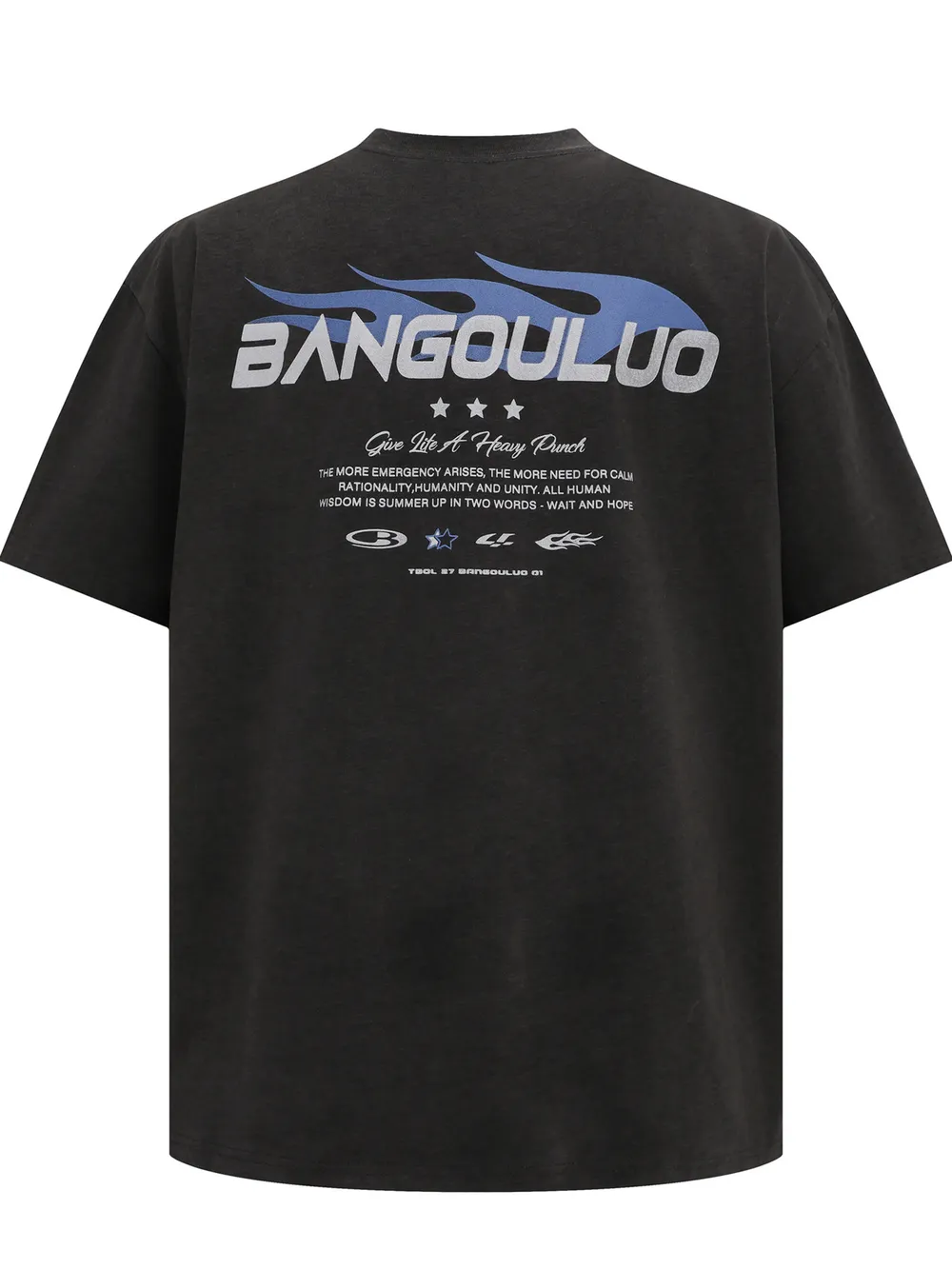 Men's BANGOULUO Graphic Short Sleeve T-Shirt, image 2