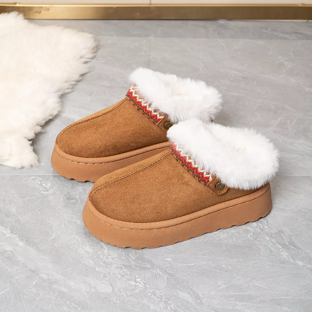 Round Toe Platform Ankle Boots, image 3