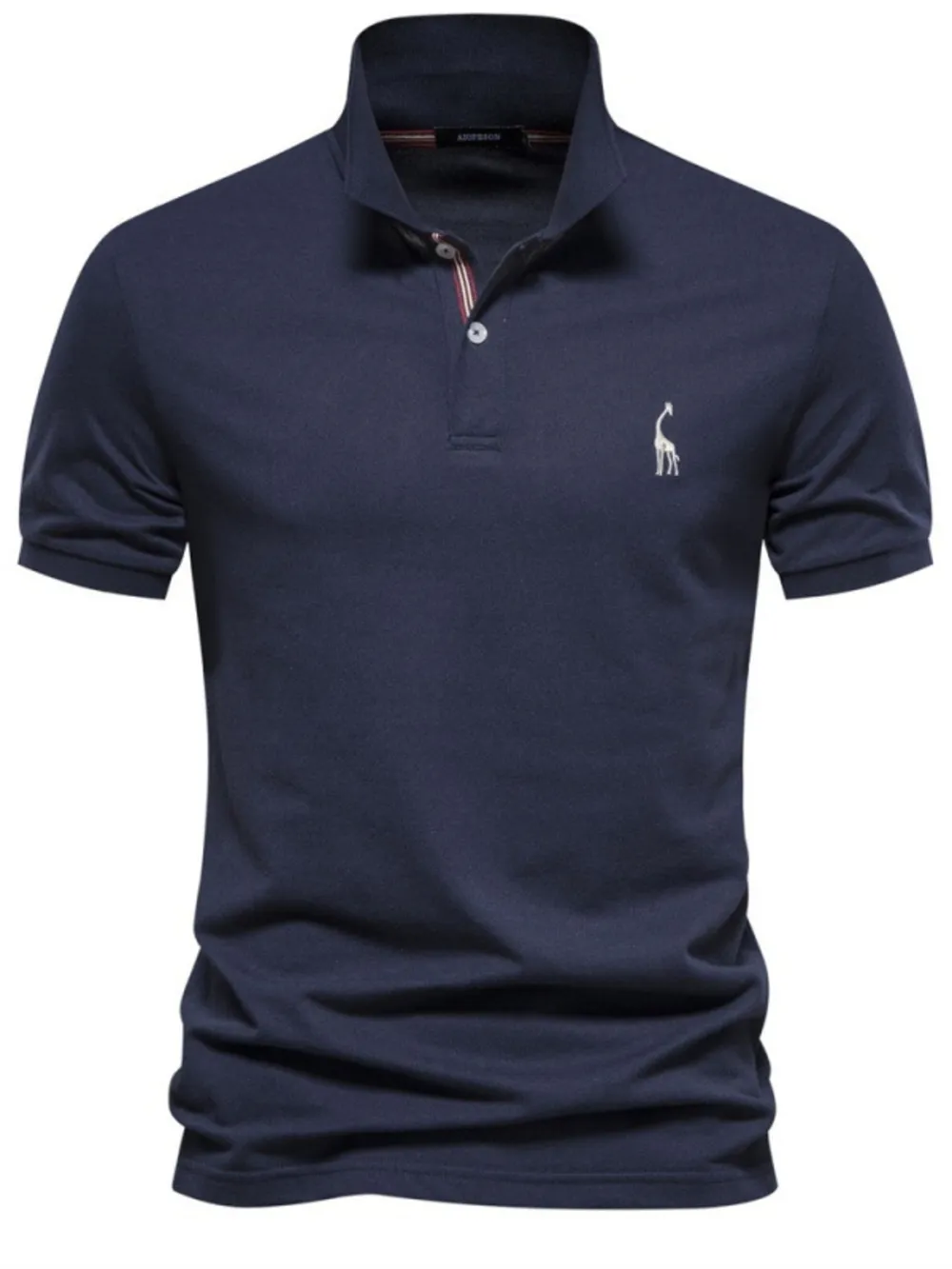 Men's Short Sleeve Button Detail Polo, image 6