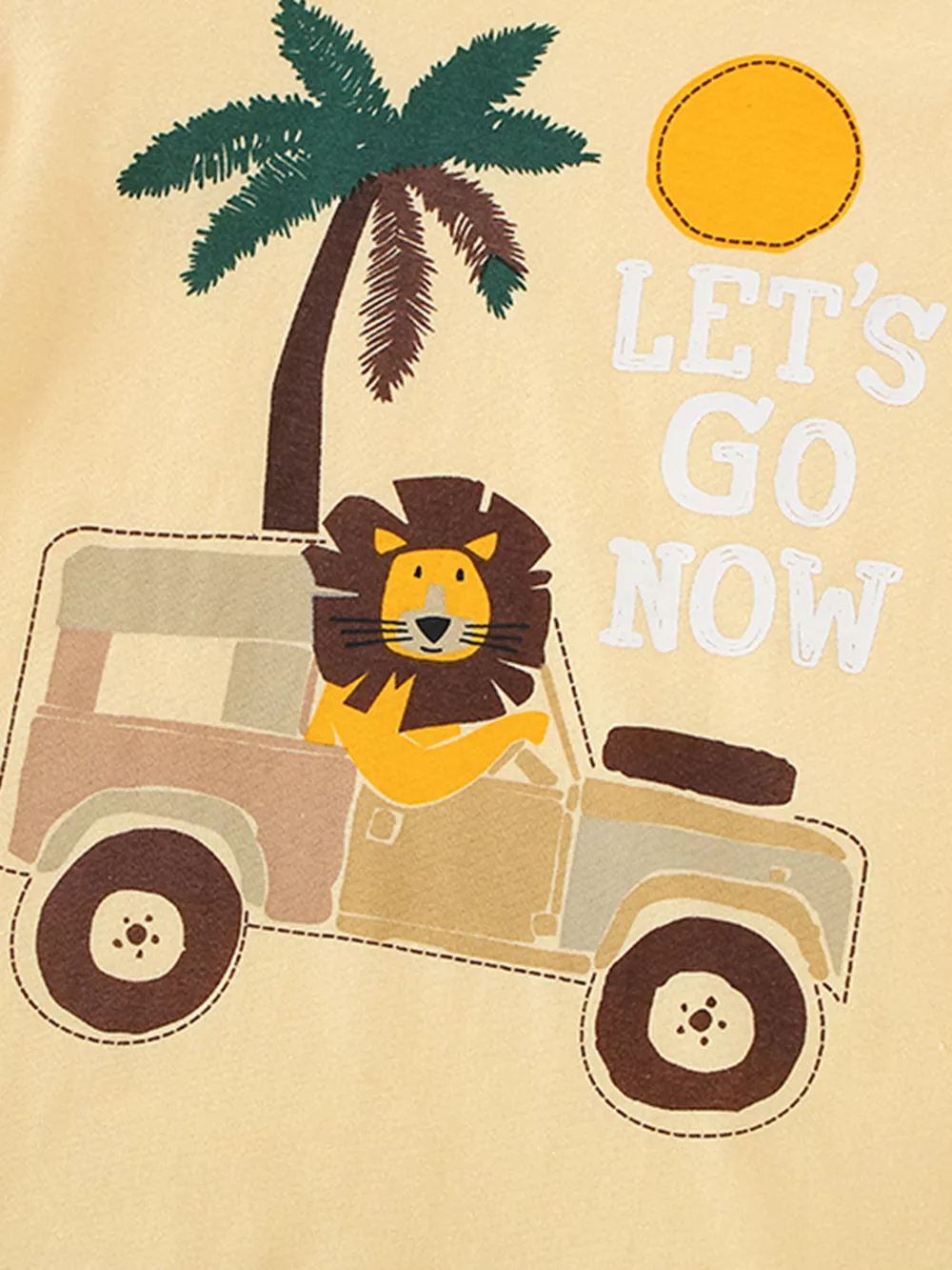 Children's Lion Graphic Short Sleeve T-Shirt, image 4