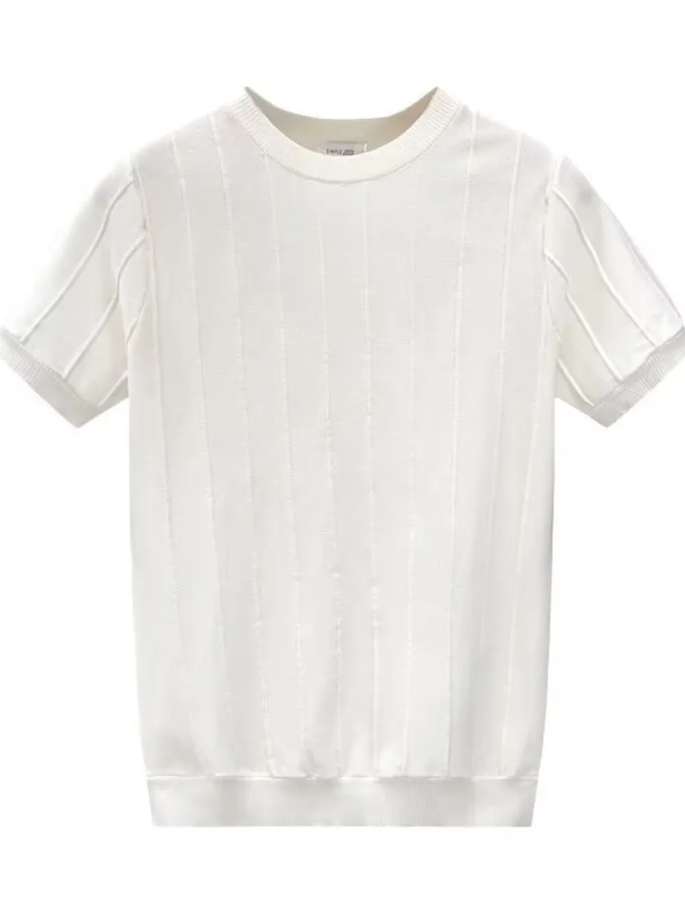 Men's Full Size Round Neck Short Sleeve T-Shirt Plus Size, image 6