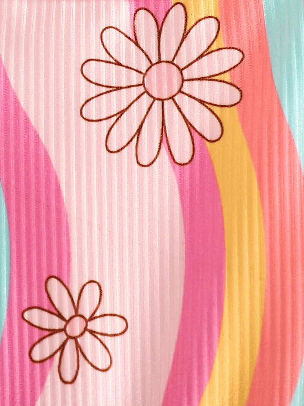 Children's Floral Print Flare Leg Jumpsuit, image 4