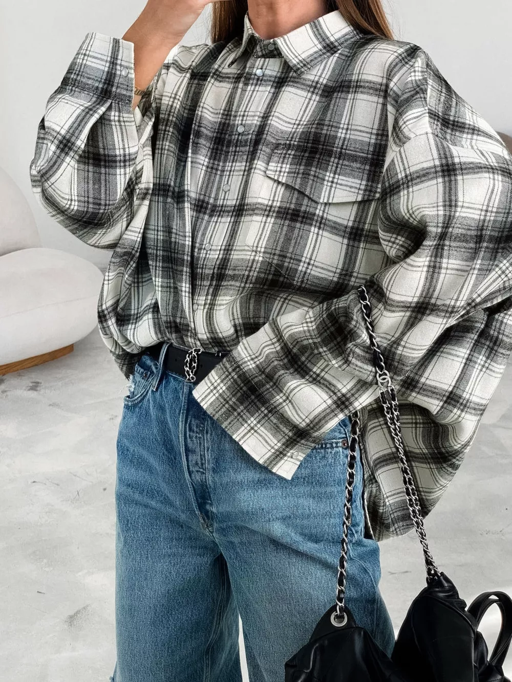 Button Up Long Sleeve Shirt, image 3