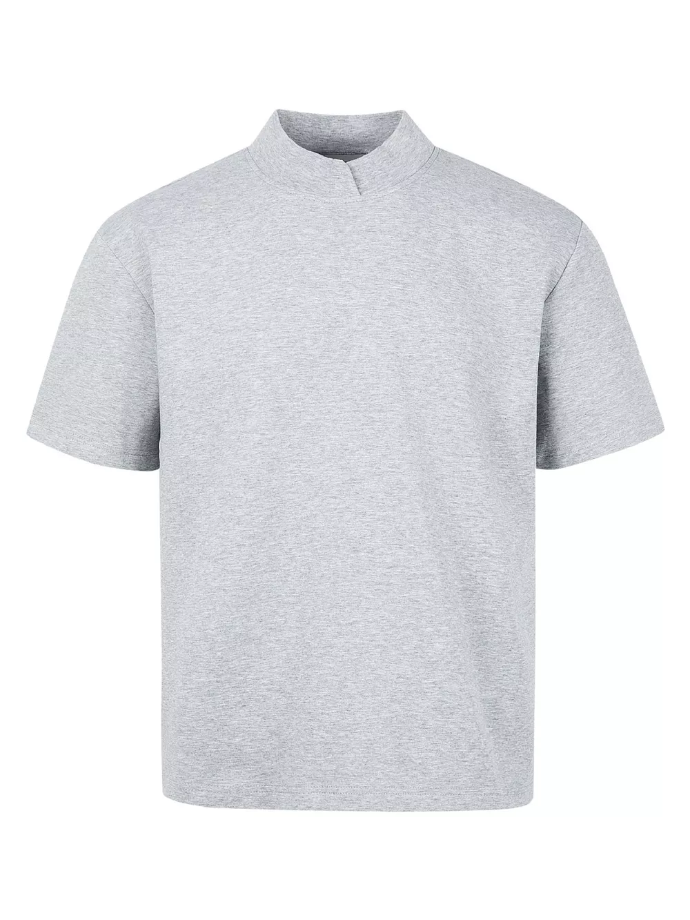 Men's Mock Neck Short Sleeve Casual T-Shirt, image 4