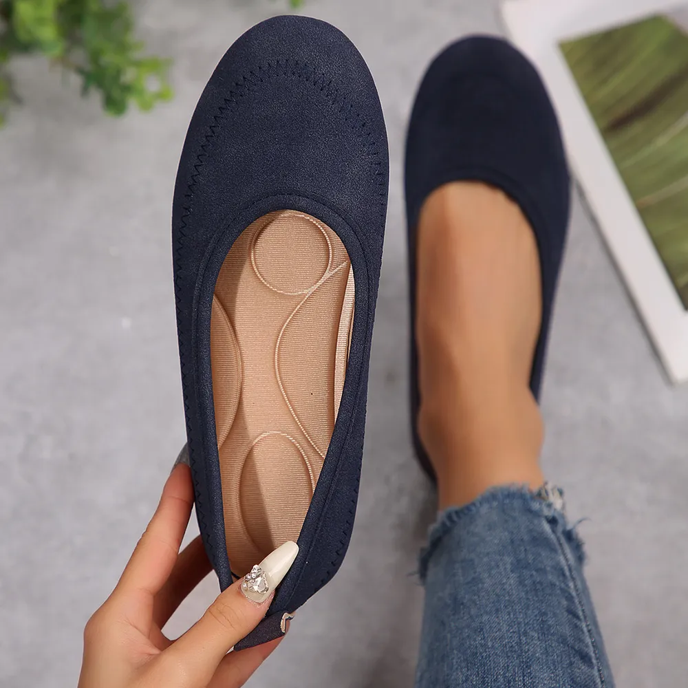 Round Toe Flat Slip-Ons, image 9
