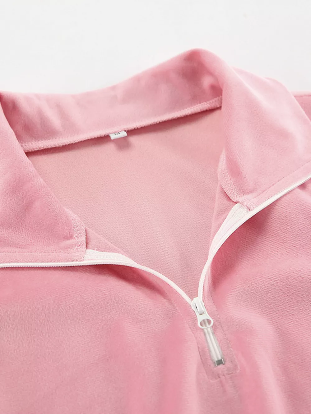 Quarter Zip Long Sleeve Top and Pants Set, image 7