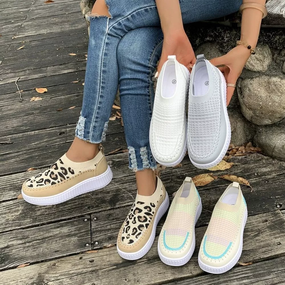 Round Toe Platform Slip-Ons, image 7