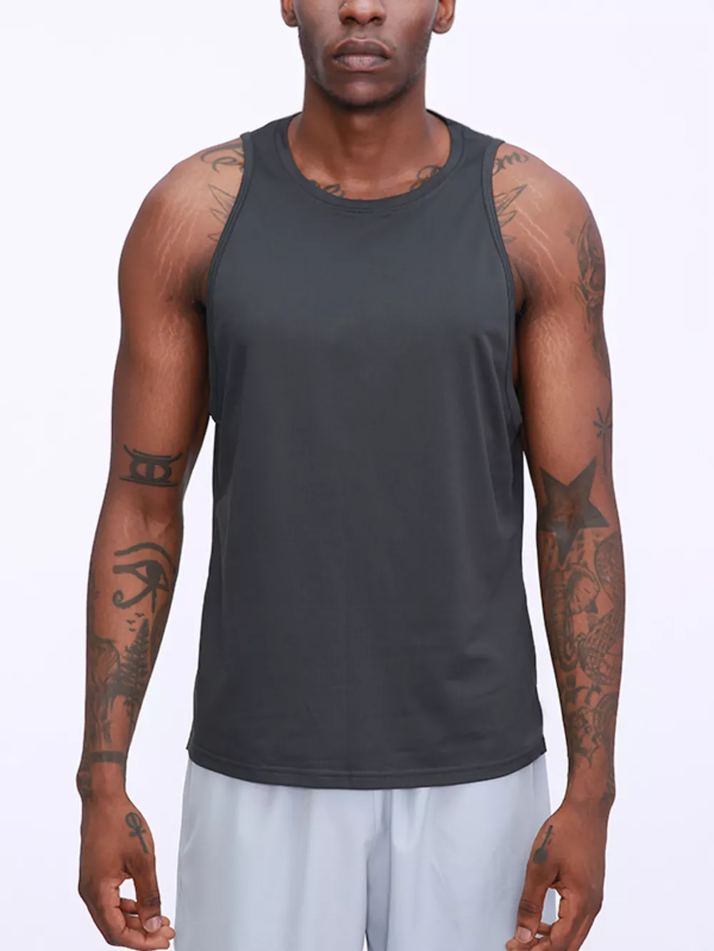 Men's Plus Size Sleeveless Performance Active Tank, image 6