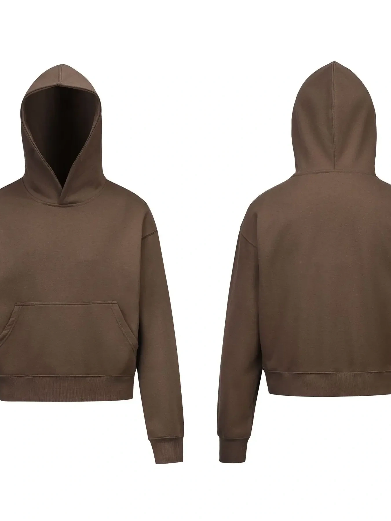 Men's Kangaroo Pocket Long Sleeve Hoodie, image 5