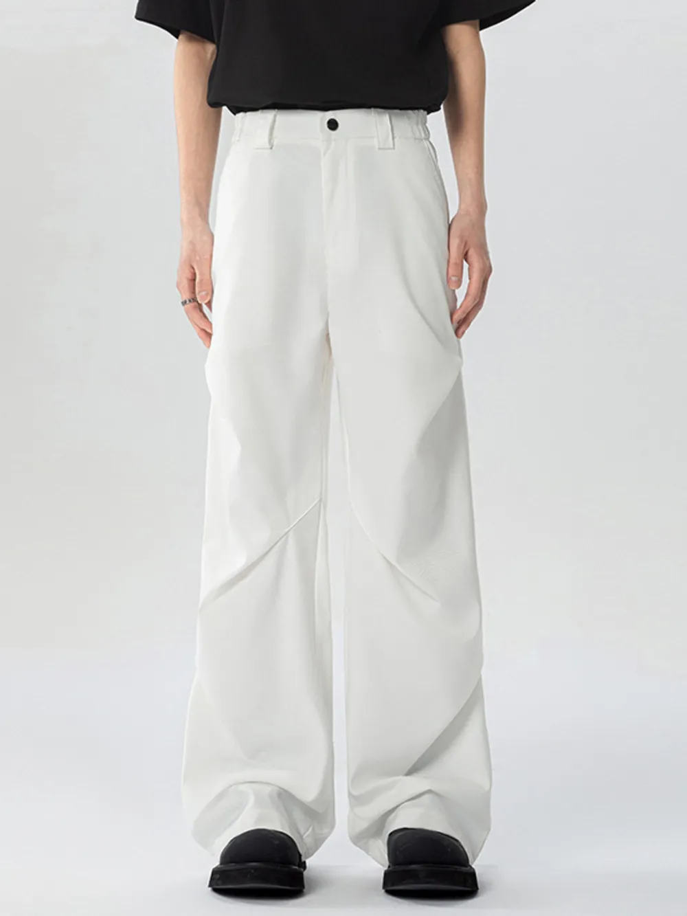 Men's Full Size Wide Leg Cargo Pants Plus Size, image 2