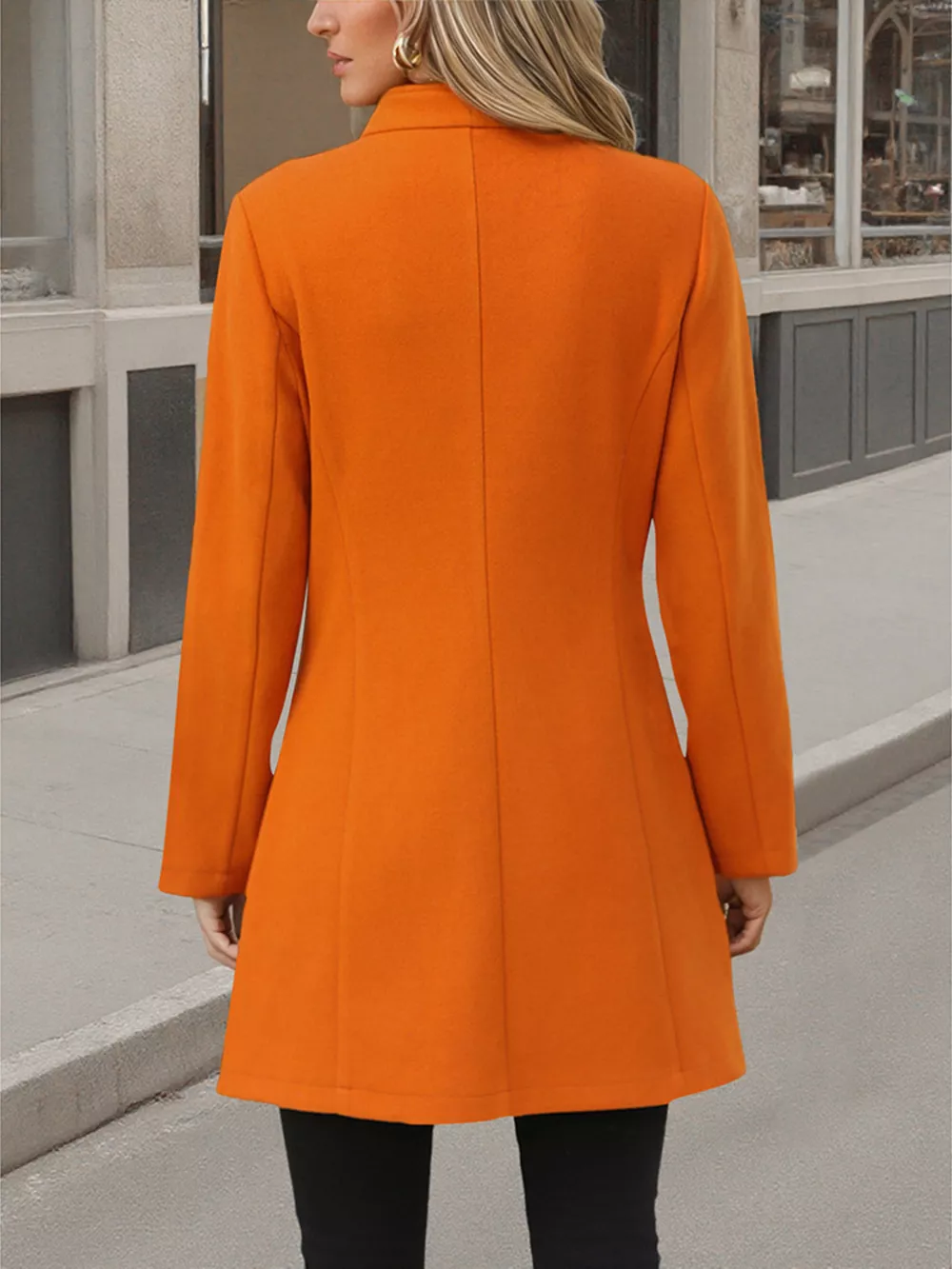 Button Up Long Sleeve Coat, image 19