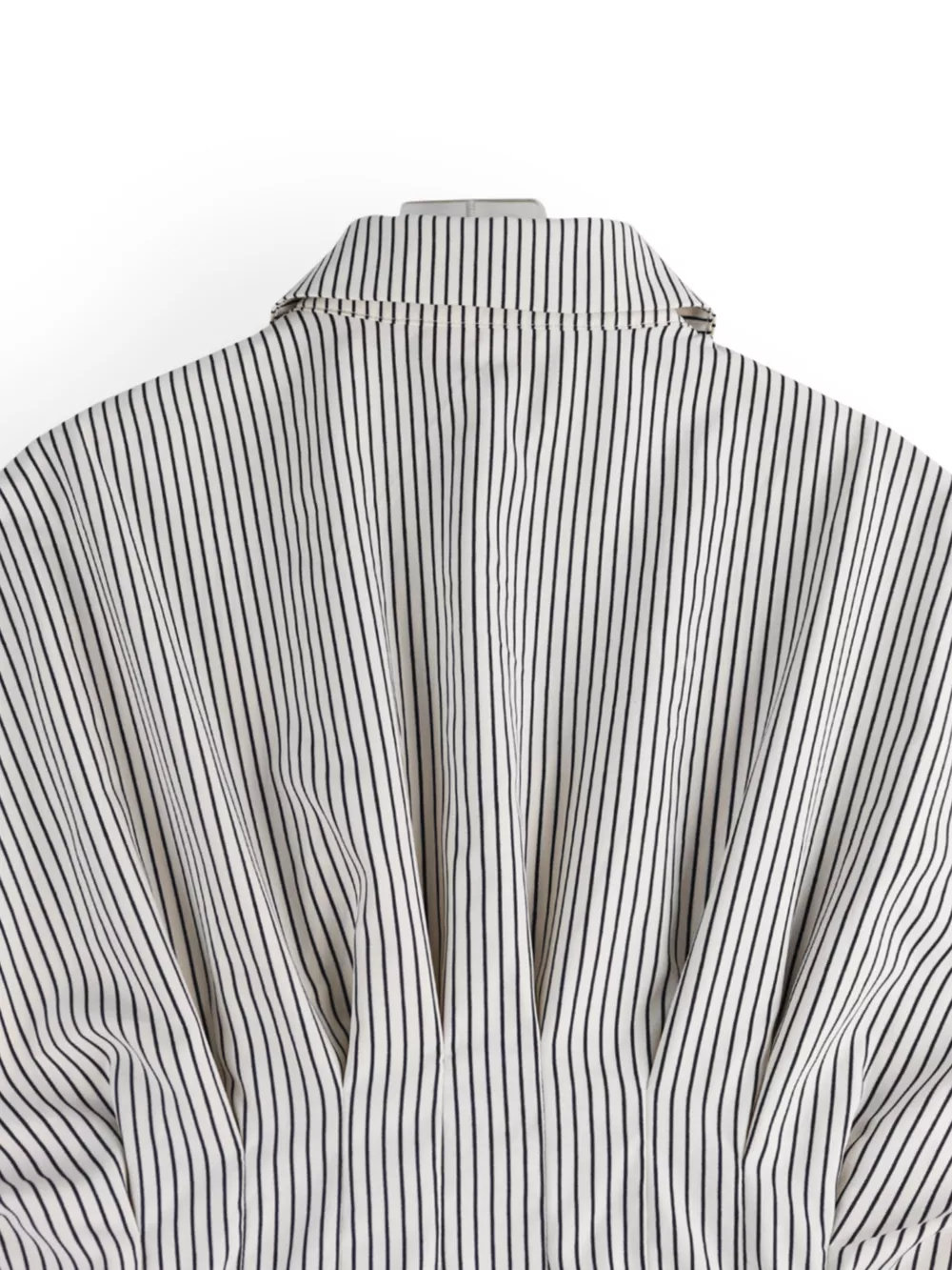 Striped Cinched Waist Shirt, image 3