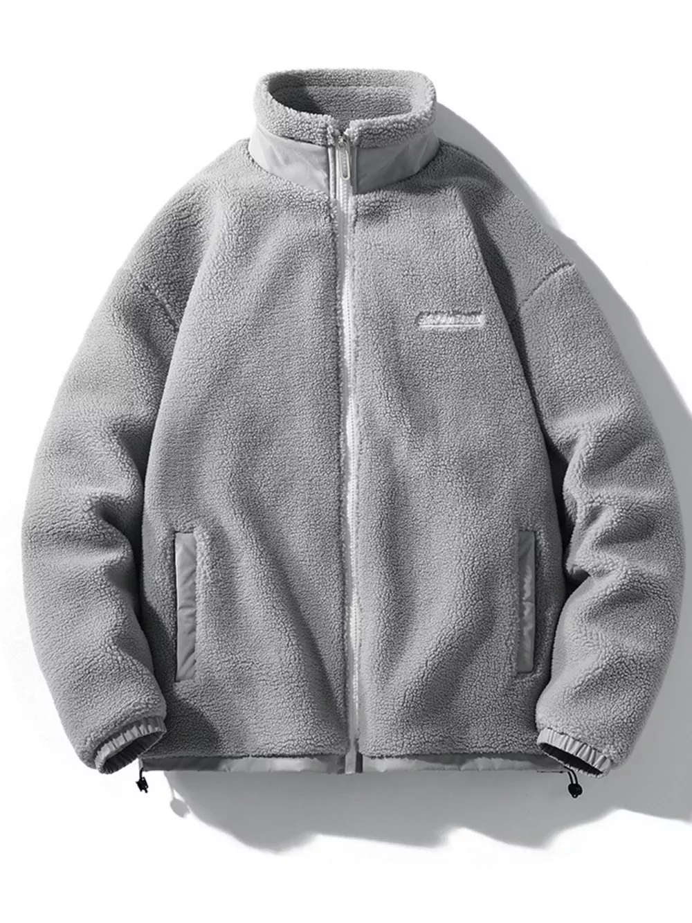 Men's Plus Size Cozy Fleece Full-Zip Jacket, image 7