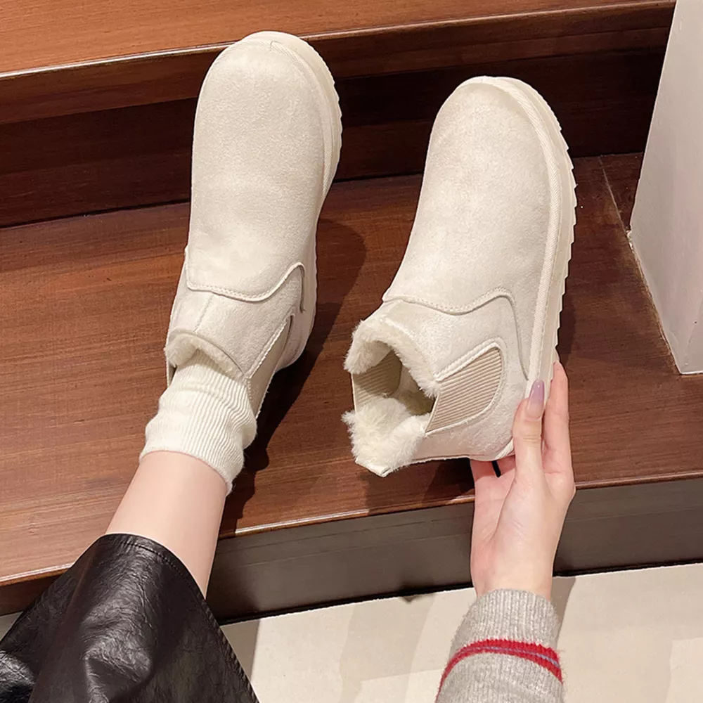Round Toe Platform Boots, image 4
