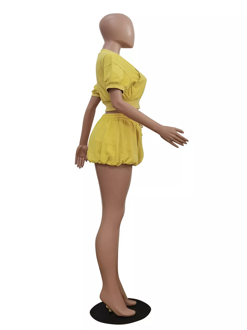 Zip Up Crop Top and Shorts Set, image 13