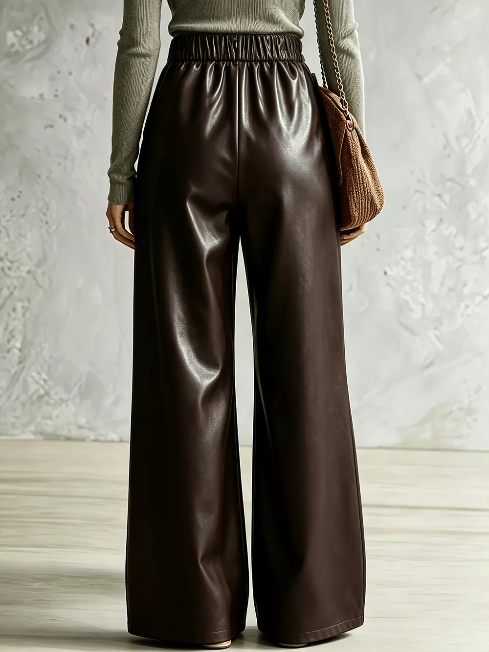 Criss-Cross Wide Leg Pants, image 9