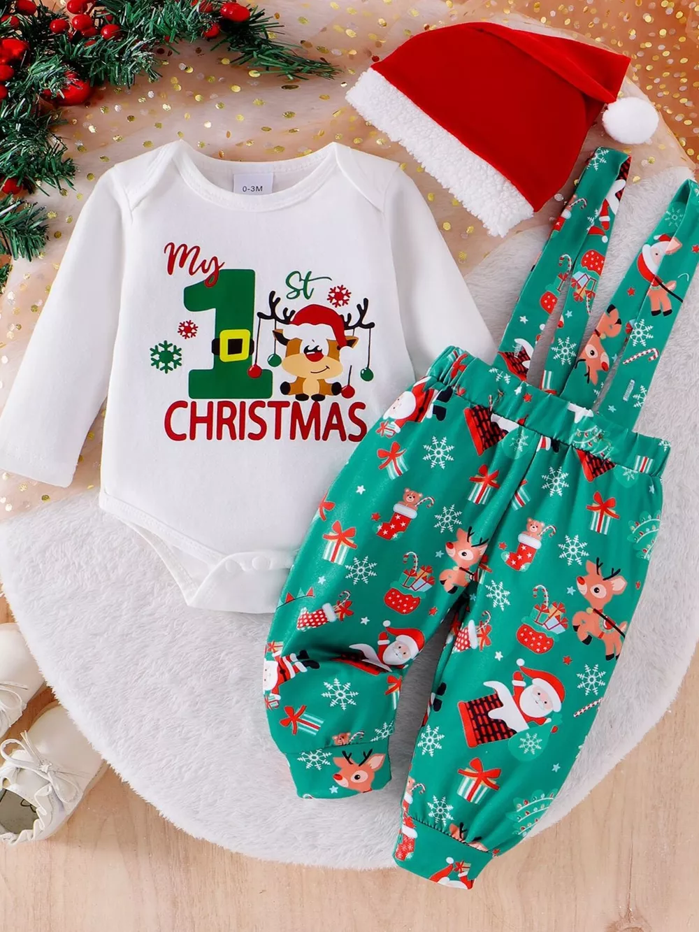 Children's My First Christmas Outfit Set, image 9