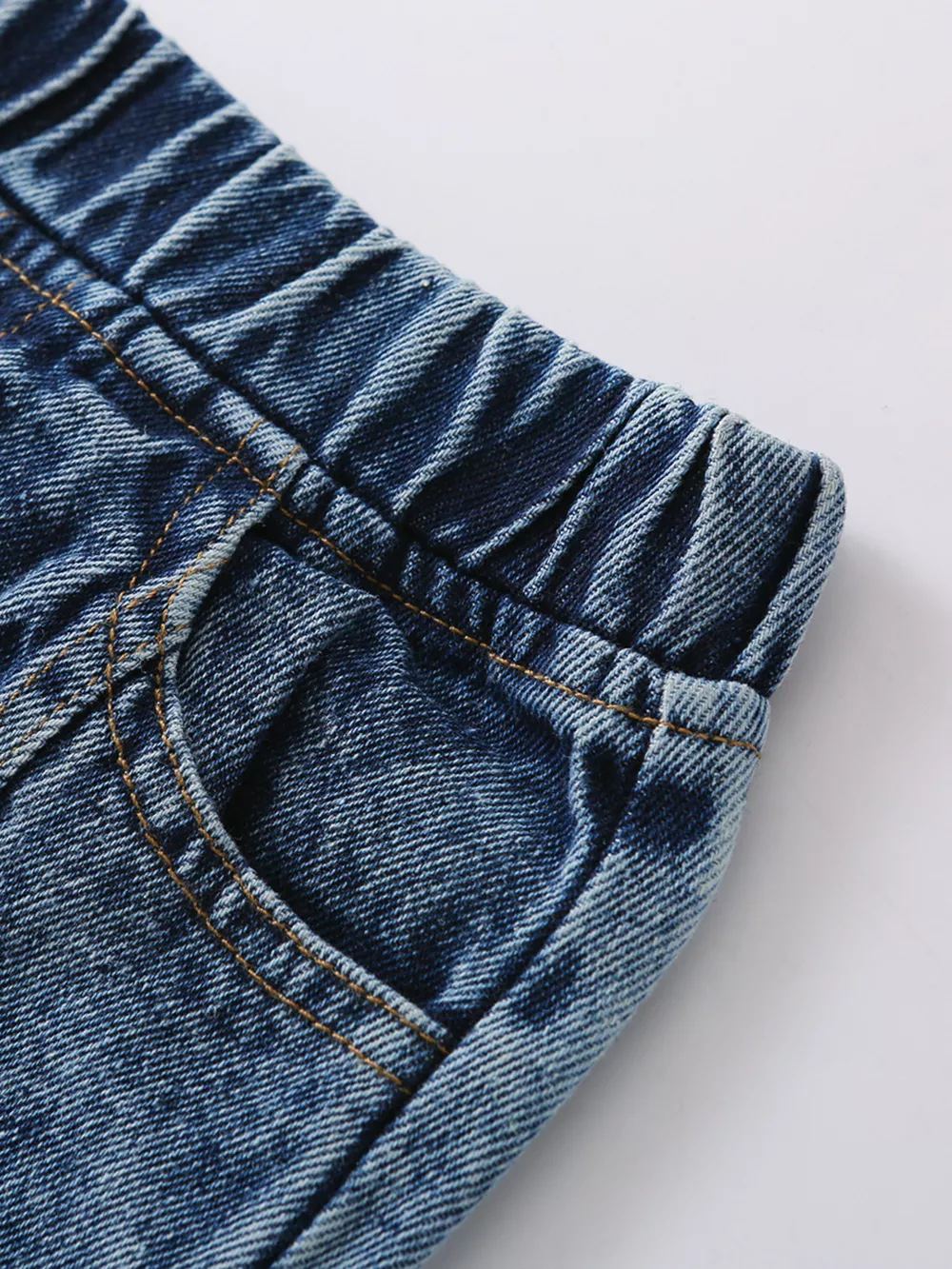 Children's Ribbed Tank Top and Flare Jeans Set, image 6