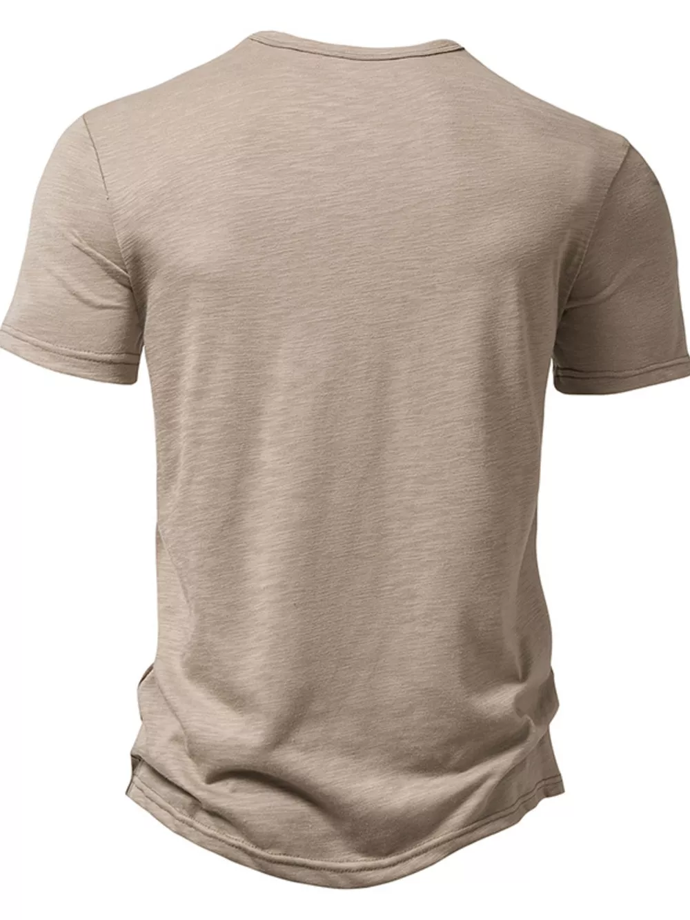 Men's Casual Button Detail T-Shirt, image 6