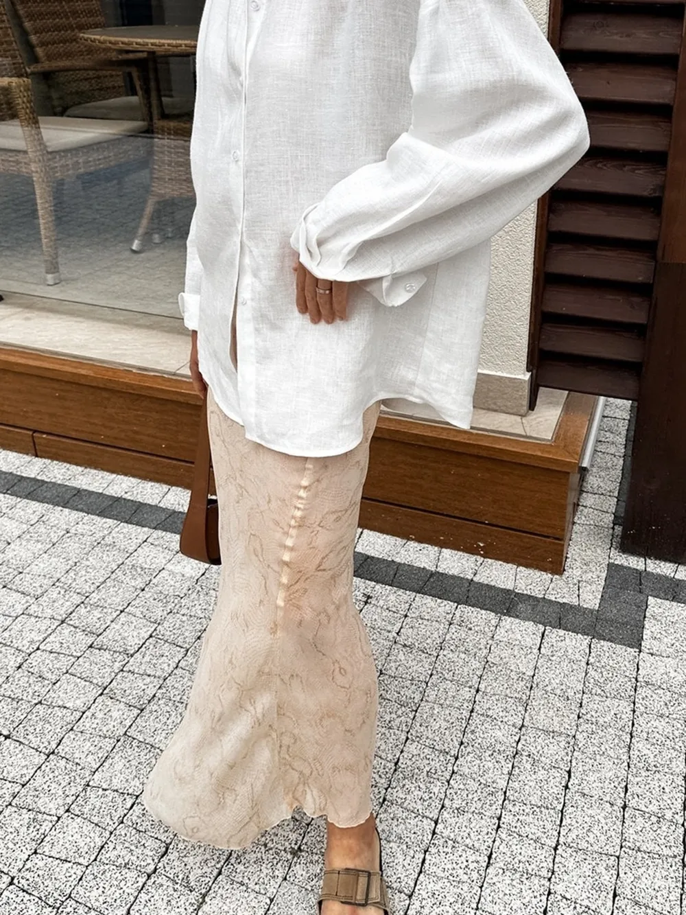 Casual Button-Up Long Sleeve Shirt, image 9