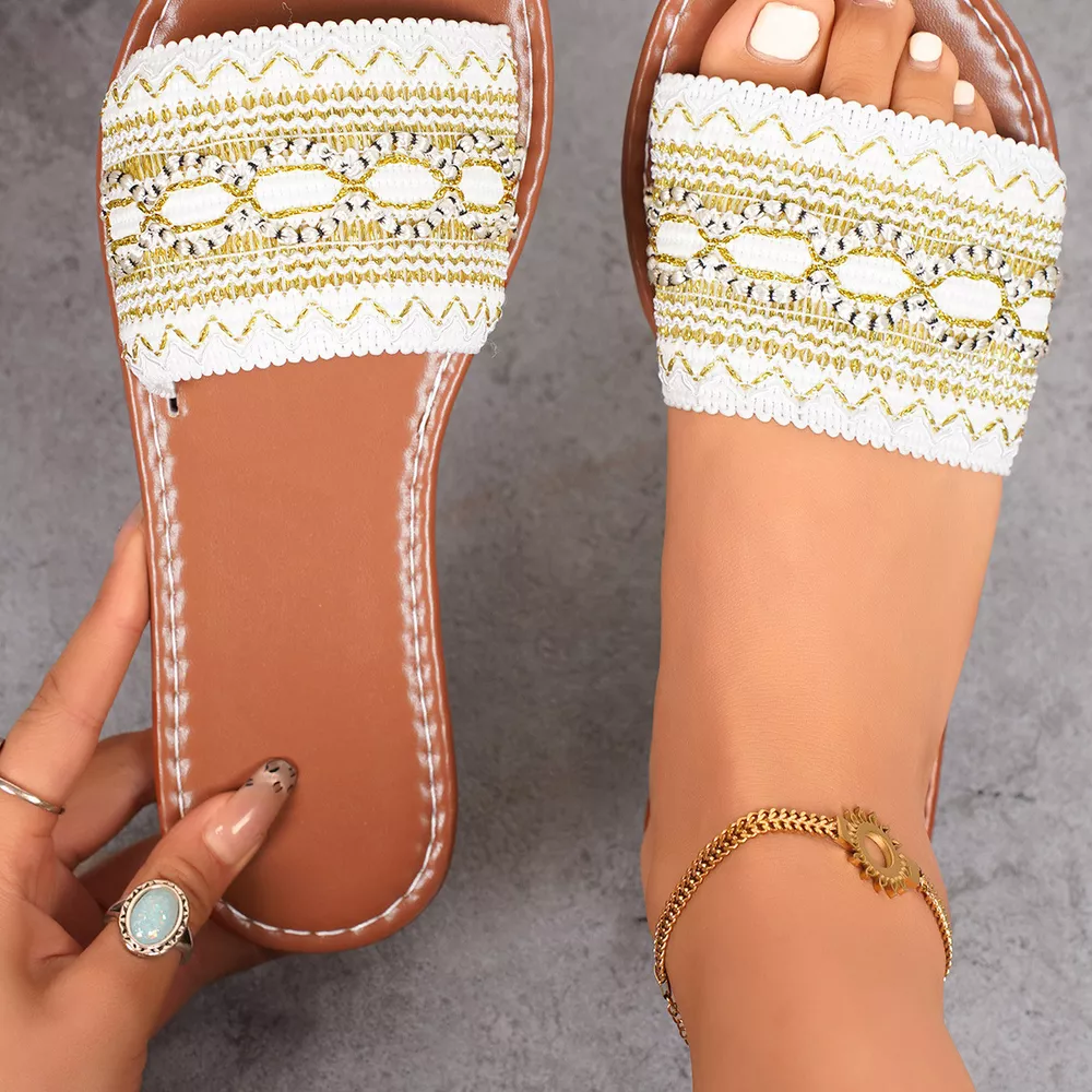Open Toe Flat Sandals, image 15