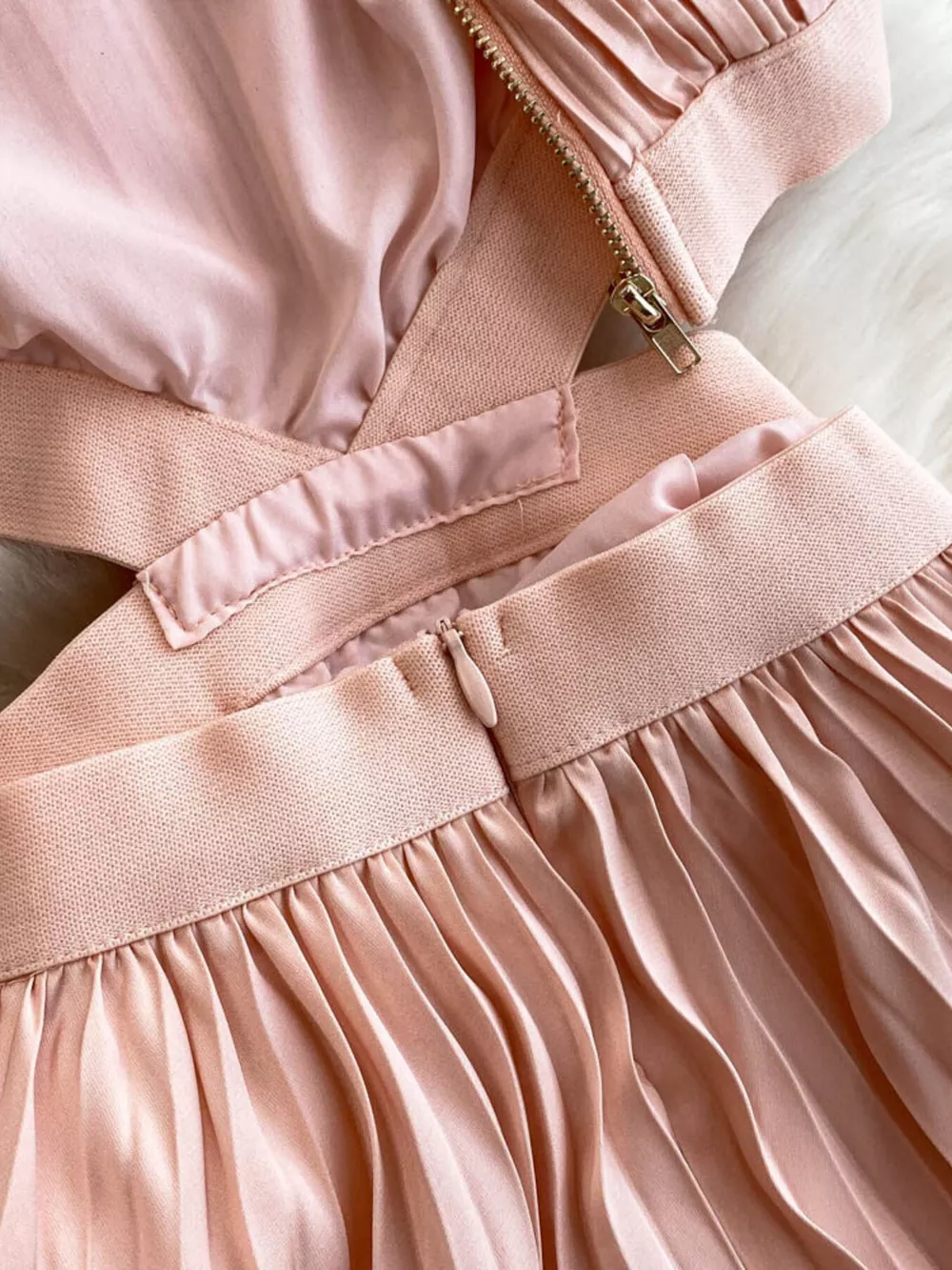 Halter Neck Pleated Maxi Dress, image 14