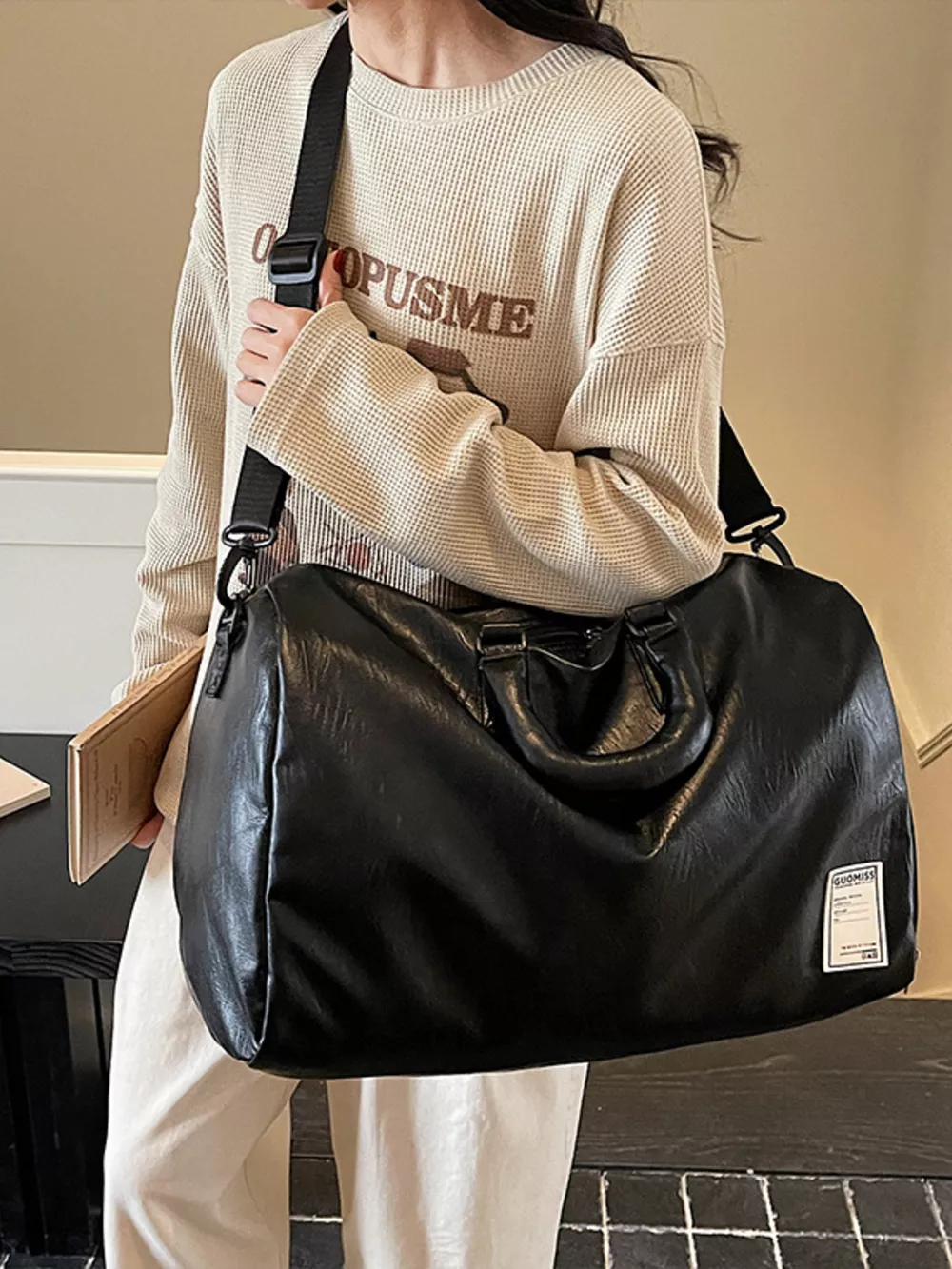 PU Leather Travel Bag, image 4