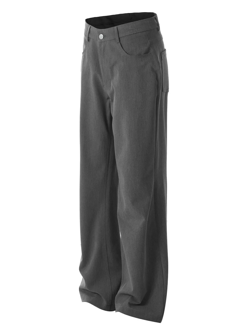Men's High Waist Slim Bootcut Pants, image 3