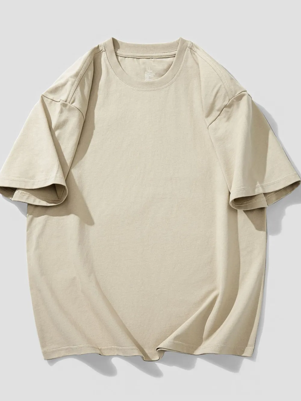 Men's Full Size Round Neck Short Sleeve T-Shirt Plus Size, image 7