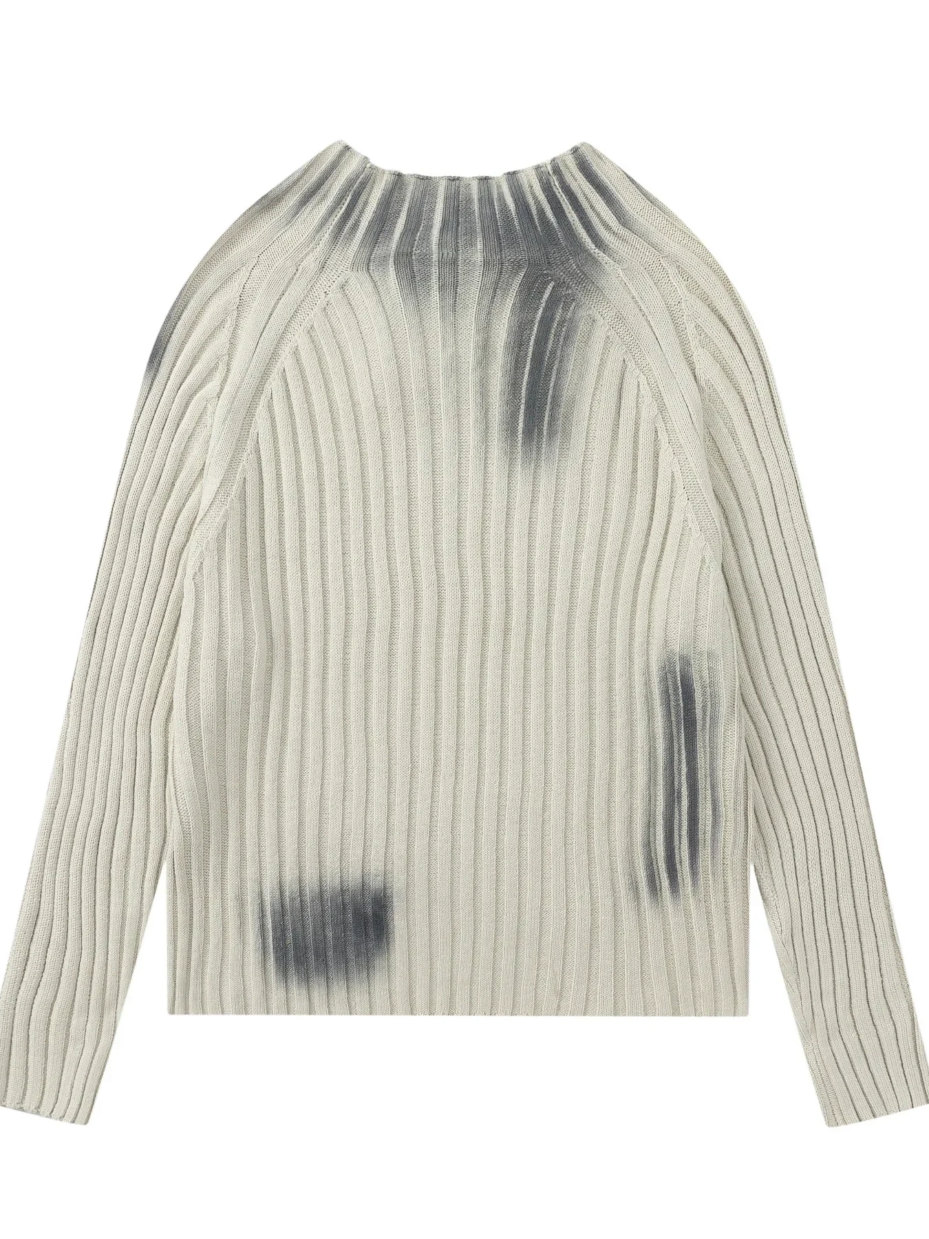 Men's Ribbed Knit Long Sleeve Sweater, image 2
