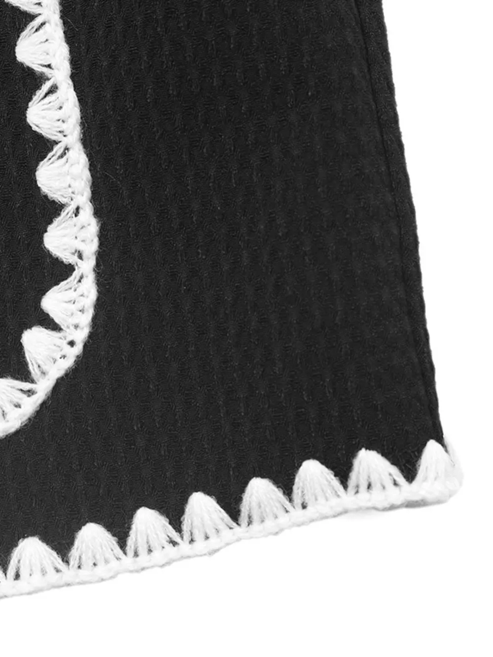 Contrast Trim Open Front Jacket, image 9