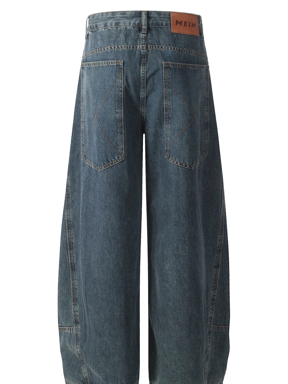 Men's Vintage Wide Leg Baggy Jeans, image 2