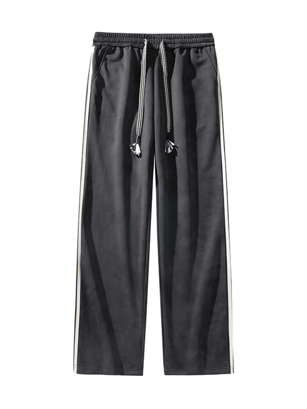 Men's Plus Size Drawstring Loose Fit Pants, image 7