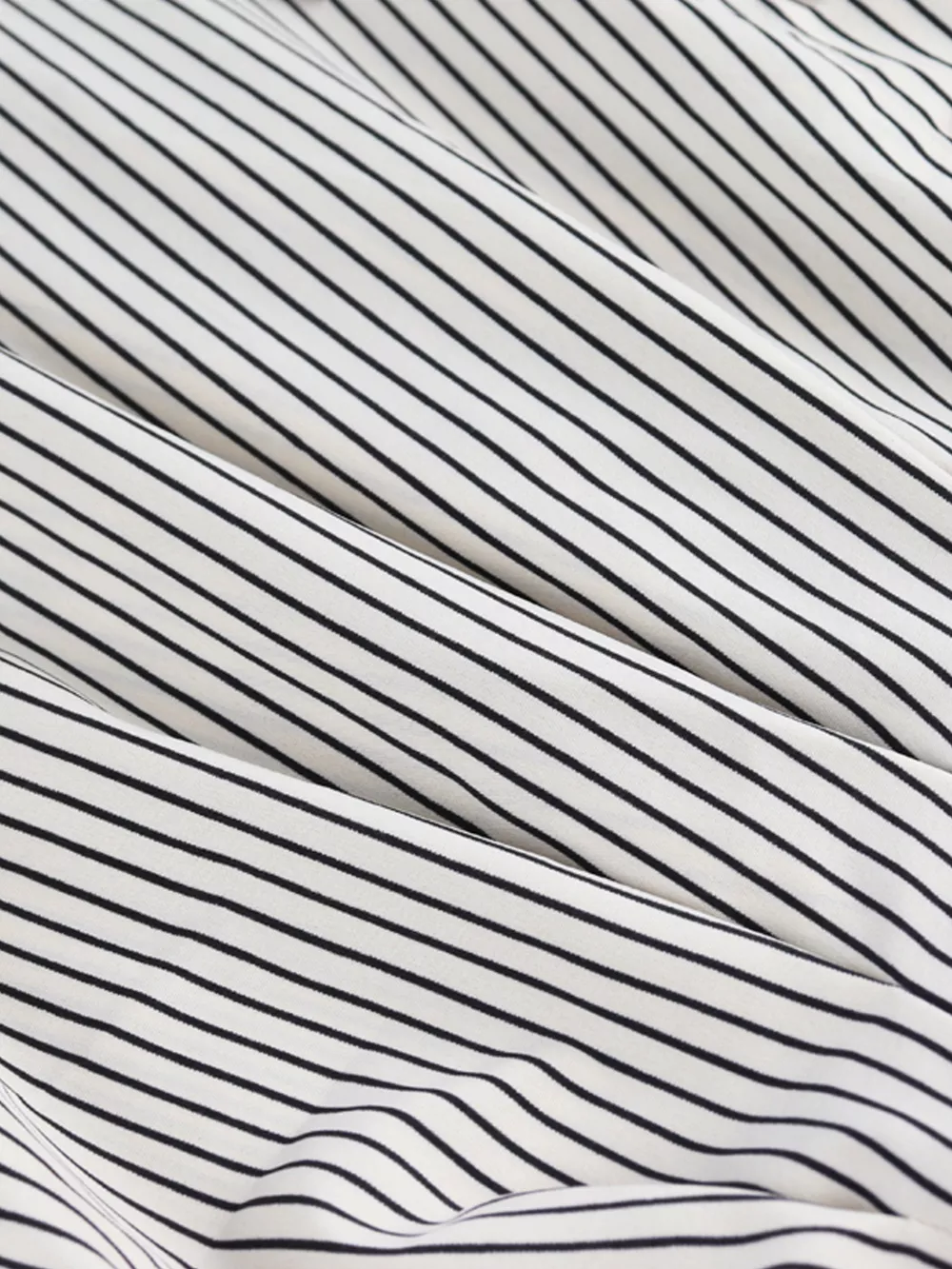 Striped Cinched Waist Shirt, image 8
