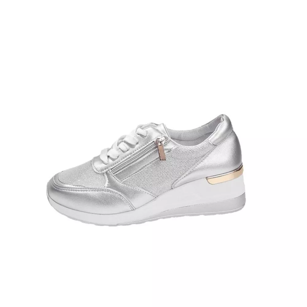 Lace Up Wedge Athletic, image 9