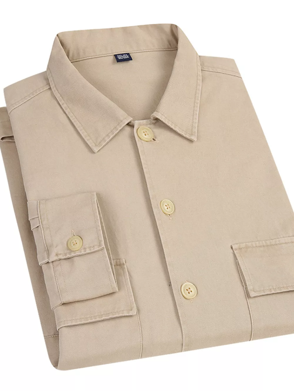 Men's Plus Size Casual Button Up Shirt, image 10