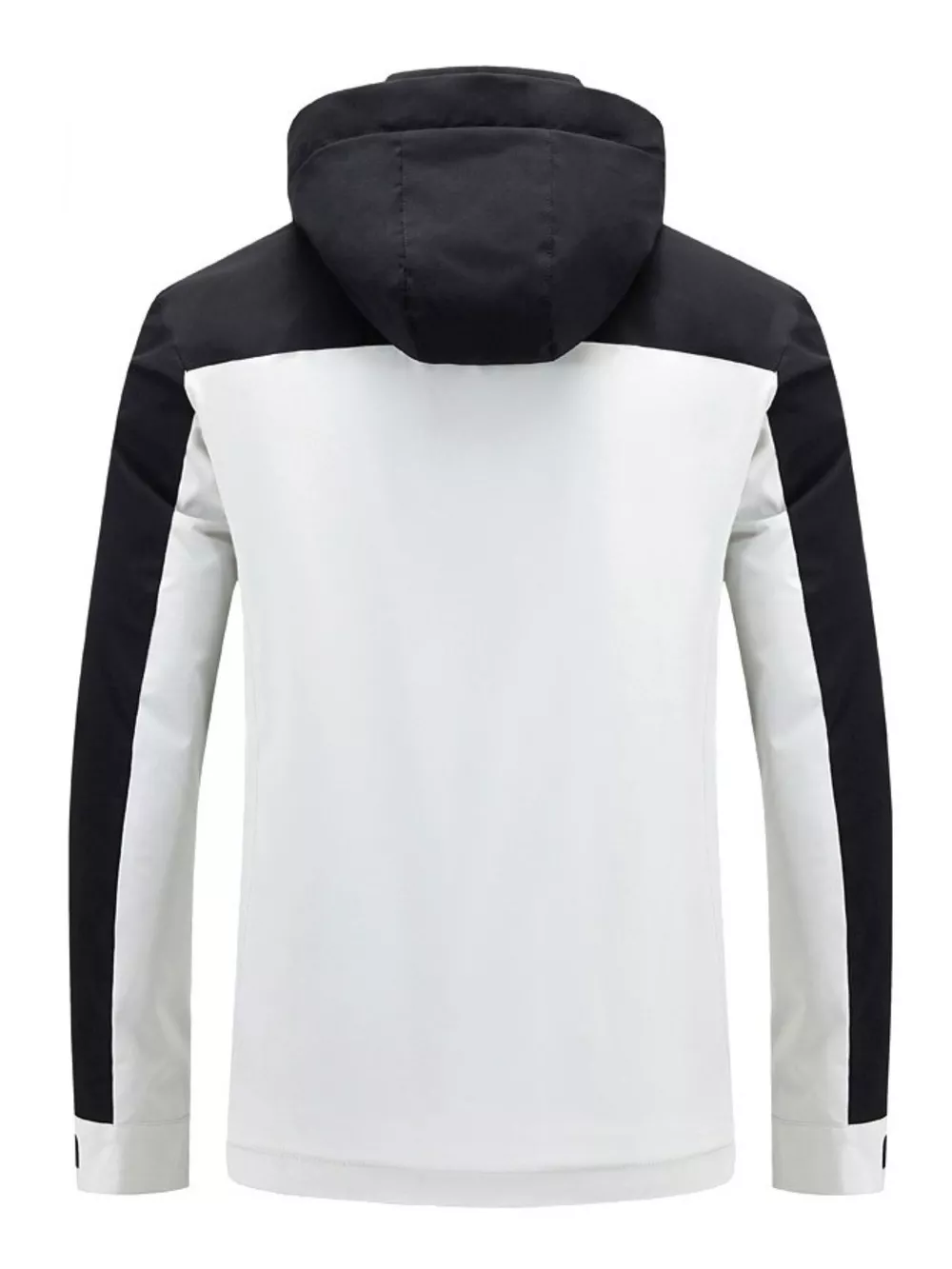 Men's Plus Size Two-Tone Hooded Outdoor Jacket, image 9