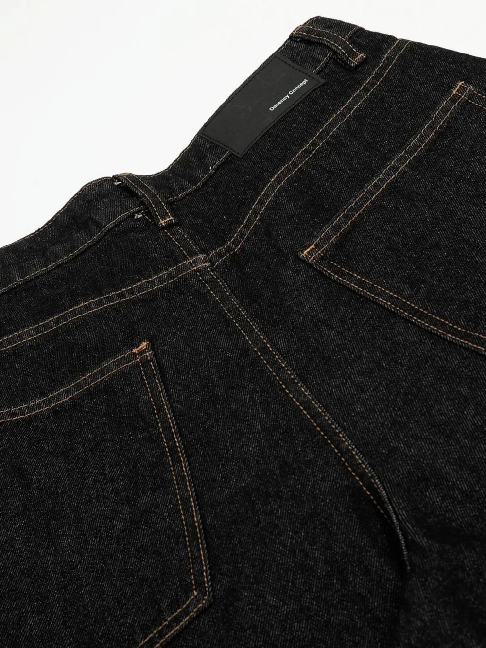 Men's Baggy Denim Shorts with Cuffed Hem, image 5