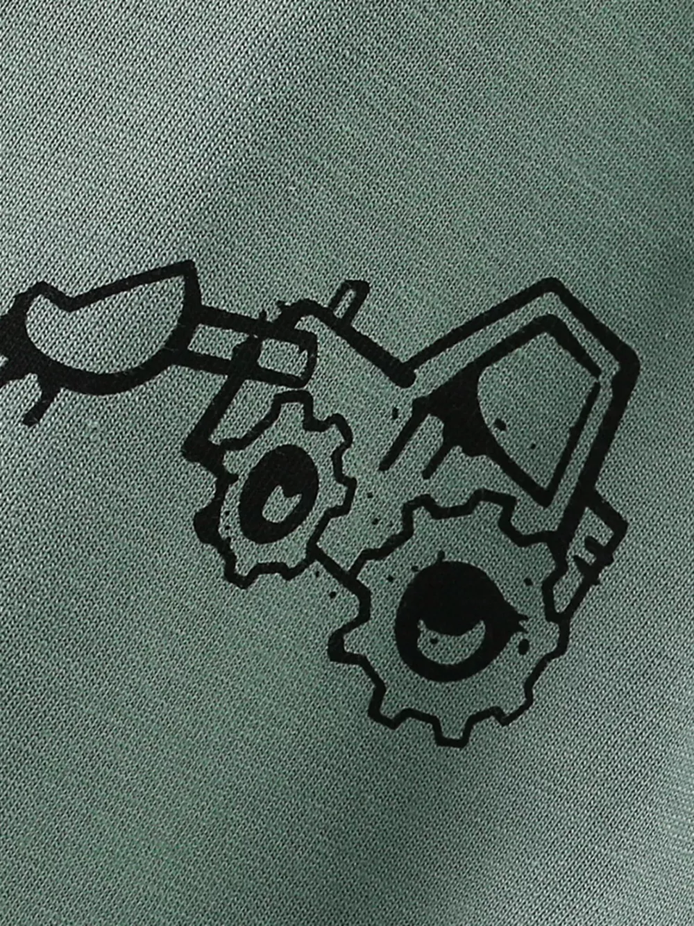 Children's Cartoon Excavator Graphic Casual T-Shirt, image 4